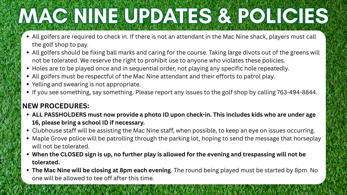 Rush Creek Golf Club tweet media