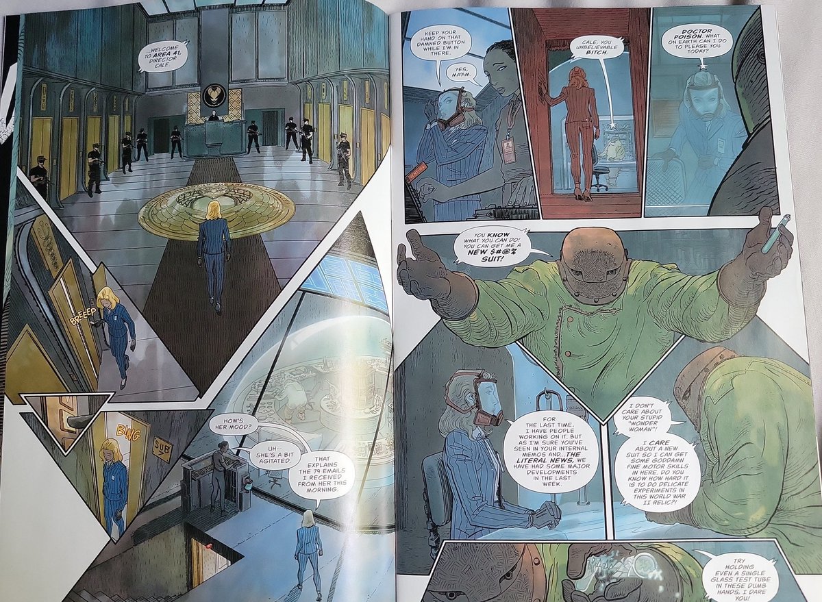 ppl don't talk enough about the paneling on absolute wonder woman