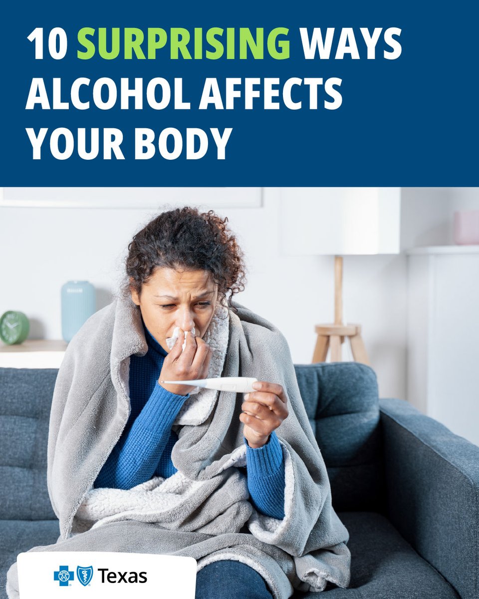 BCBSTX's tweet image. From light beers to strong cocktails, #alcohol affects your body in ways you would never guess. For example, did you know that your brain can shrink over time? See the rest of the surprising side effects here: spr.ly/6012Nfamy