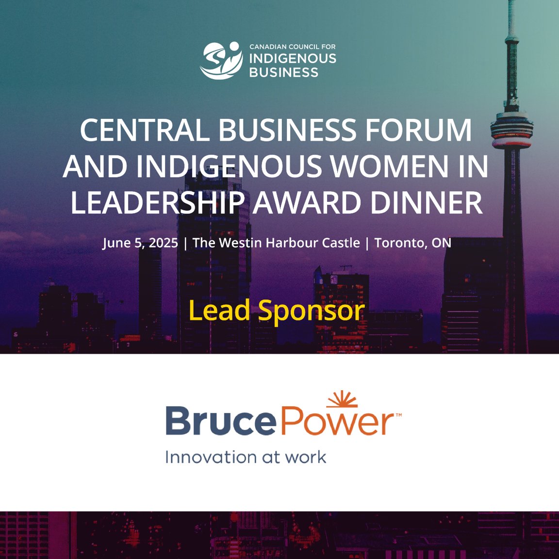 Canadian Council for Indigenous Business (@ccib_national) on Twitter photo CCIB extends sincere thanks to <a href="/Bruce_Power/">Bruce Power NGS</a> our Lead Sponsor, for supporting the Central Business Forum on June 5, 2025. Your commitment helps drive Indigenous economic prosperity through impactful dialogue and connections. See you tonight! #CCIB2025 events.ccib.ca CCIB extends sincere thanks to <a href="/Bruce_Power/">Bruce Power NGS</a> our Lead Sponsor, for supporting the Central Business Forum on June 5, 2025. Your commitment helps drive Indigenous economic prosperity through impactful dialogue and connections. See you tonight! #CCIB2025 events.ccib.ca
