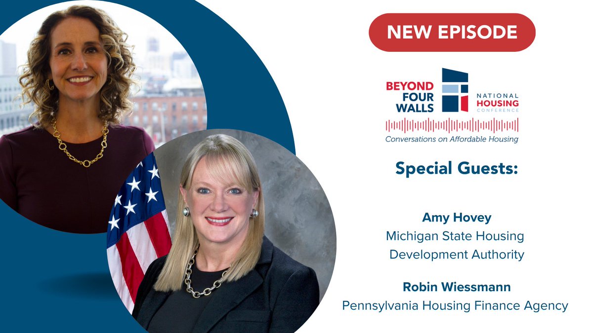 🎧 New #BeyondFourWalls episode!

NHC’s David Dworkin talks with Amy Hovey (MI) &amp; Robin Wiessmann (PA) about how state housing finance agencies are addressing the affordable housing crisis—and what’s ahead for housing policy.

nhc.org/how-state-hfas…