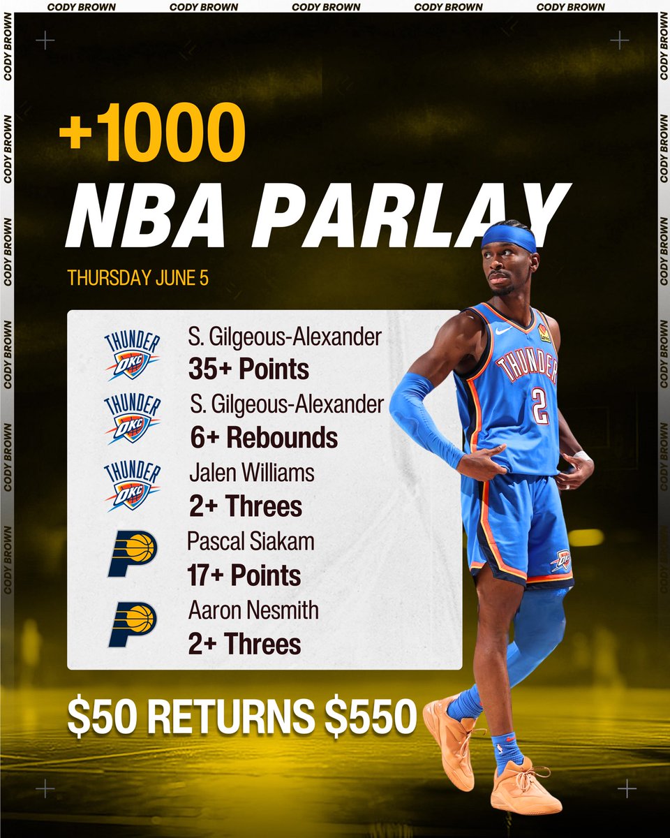 Cody Brown Bets tweet media