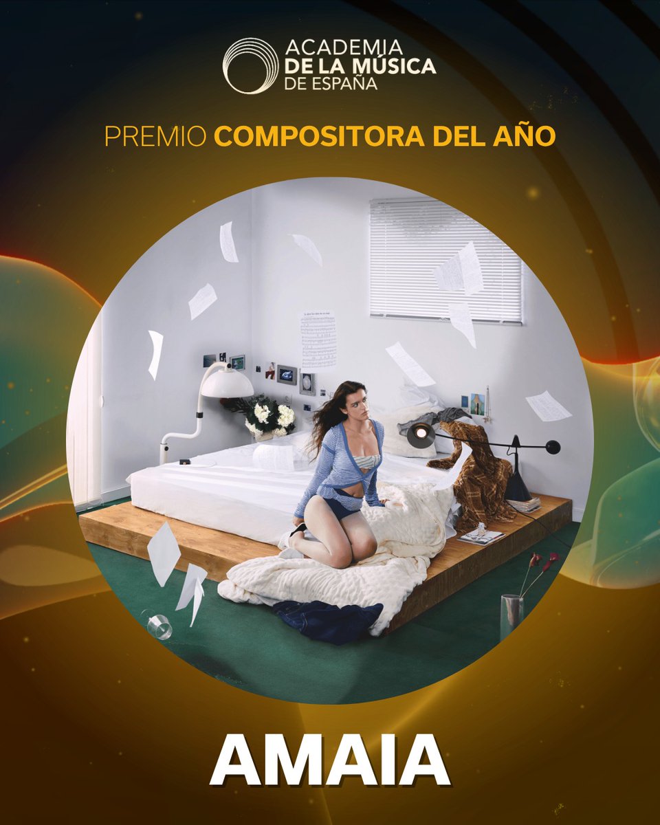 🏆El Premio 2025 Compositora del Año es para <a href="/amaiaromero/">amaia</a> 

¡Enhorabuena!

#premiosacamus