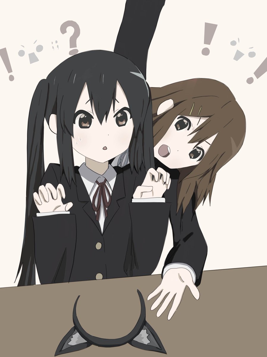 けいおん #K_ON #keion #あずにゃん #中野梓 #平沢唯 #yuiazu