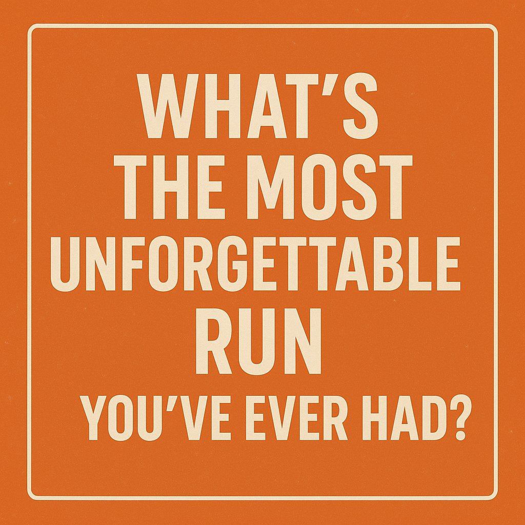 What’s the most unforgettable run you’ve ever had and why? 🏃‍♂️  🏃‍♀️ 

Tell us in the comments below 👇

#UnforgettableRun
#RunStory
#RunnerLife
#WhyIRun
#RunningCommunity
#RunnerMoments
#MyRunningJourney
#RunningInspiration
#EveryRunHasAStory