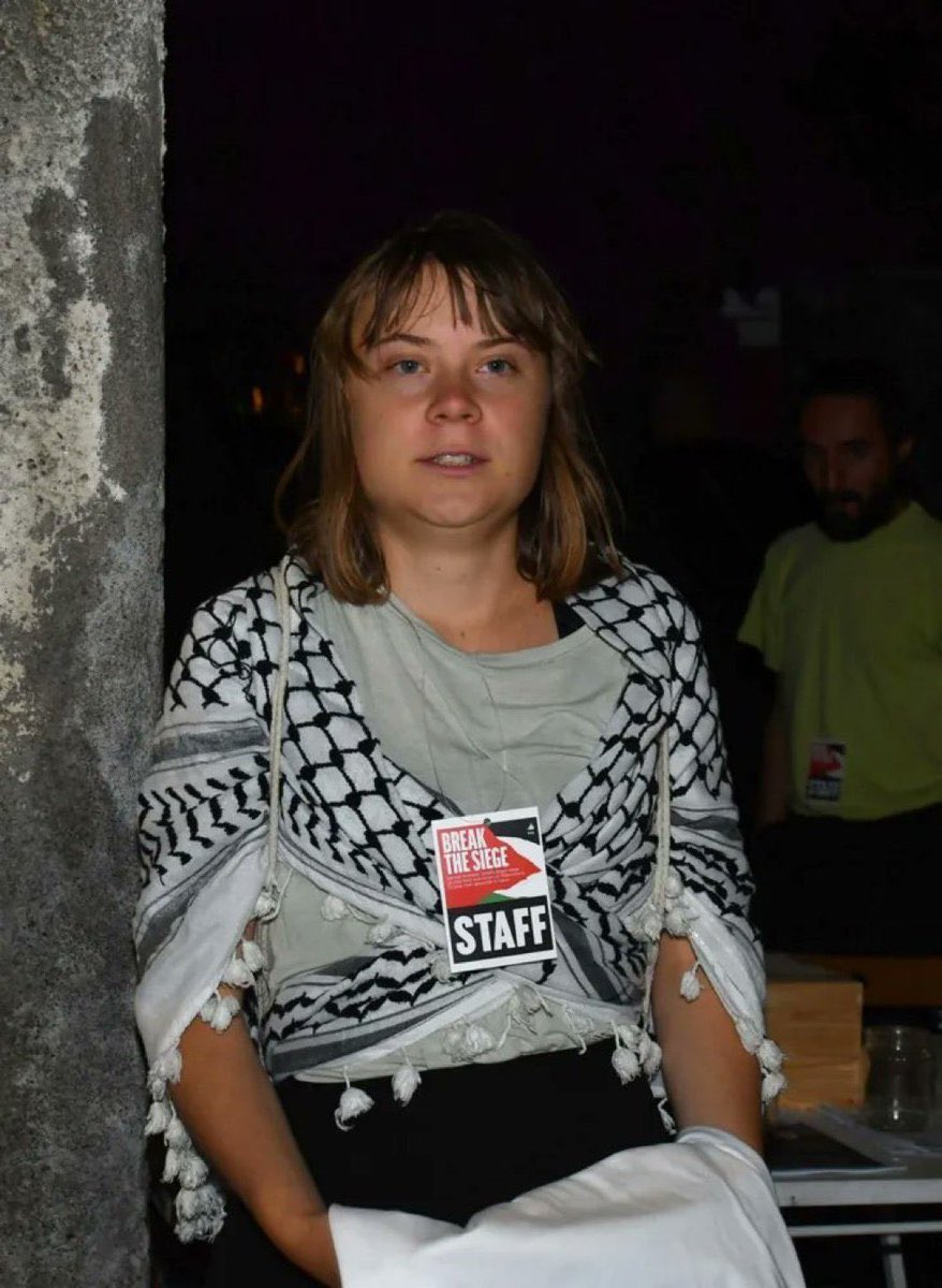 What leaders, politicians and decision-makers around the world are doing for peace is just zero, to be honest, what we did on the media is zero compared to what this brave girl did.
Greta Thunberg 🕊️