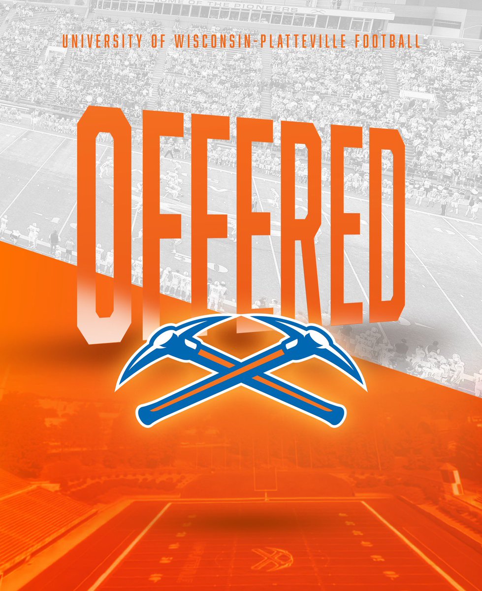 Beckett Selden (@beckettselden) on Twitter photo After a great phone call with <a href="/Ryan_Munz/">Ryan Munz</a> I am very thankful to be a part of a very select few to receive an offer from <a href="/UWPlattFootball/">UW-Platteville Football</a> to play football! Thank you coach munz and coach Arnold for everything!
<a href="/FootballWiac/">WIAC Football Recruiting</a> <a href="/MJ_NFLDraft/">Mark Johnson</a> <a href="/TopPreps/">College Coaches / Scouts / College Recruiters</a> <a href="/SHS_Spartan_FB/">Spartan Football</a> <a href="/PrepRedzoneWI/">Prep Redzone Wisconsin</a> After a great phone call with <a href="/Ryan_Munz/">Ryan Munz</a> I am very thankful to be a part of a very select few to receive an offer from <a href="/UWPlattFootball/">UW-Platteville Football</a> to play football! Thank you coach munz and coach Arnold for everything!
<a href="/FootballWiac/">WIAC Football Recruiting</a> <a href="/MJ_NFLDraft/">Mark Johnson</a> <a href="/TopPreps/">College Coaches / Scouts / College Recruiters</a> <a href="/SHS_Spartan_FB/">Spartan Football</a> <a href="/PrepRedzoneWI/">Prep Redzone Wisconsin</a>