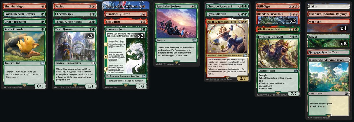 Luis Scott-Vargas (@lsv) on Twitter photo Me and <a href="/Marshall_LR/">Marshall Sutcliffe</a> during the set review: "Random Encounter is terrible, you just won't get enough from it on average"
Me day 1 of drafting FF: Double Random Encounter is sick, this deck was great 🤣
Video up soon on <a href="/MTGatTCGplayer/">TCGplayer Infinite I Magic</a> Me and <a href="/Marshall_LR/">Marshall Sutcliffe</a> during the set review: "Random Encounter is terrible, you just won't get enough from it on average"
Me day 1 of drafting FF: Double Random Encounter is sick, this deck was great 🤣
Video up soon on <a href="/MTGatTCGplayer/">TCGplayer Infinite I Magic</a>