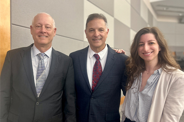 dukeobgyn's tweet image. A highlight of the 2025 Andrew Berchuck, MD, Gynecologic Oncology Endowed lecture was welcoming back alumni and featured speakers #gynoncs Gustavo Rodriguez, MD, and his daughter Isabel Rodriguez, MD. 🔗duke.is/g/yd8h