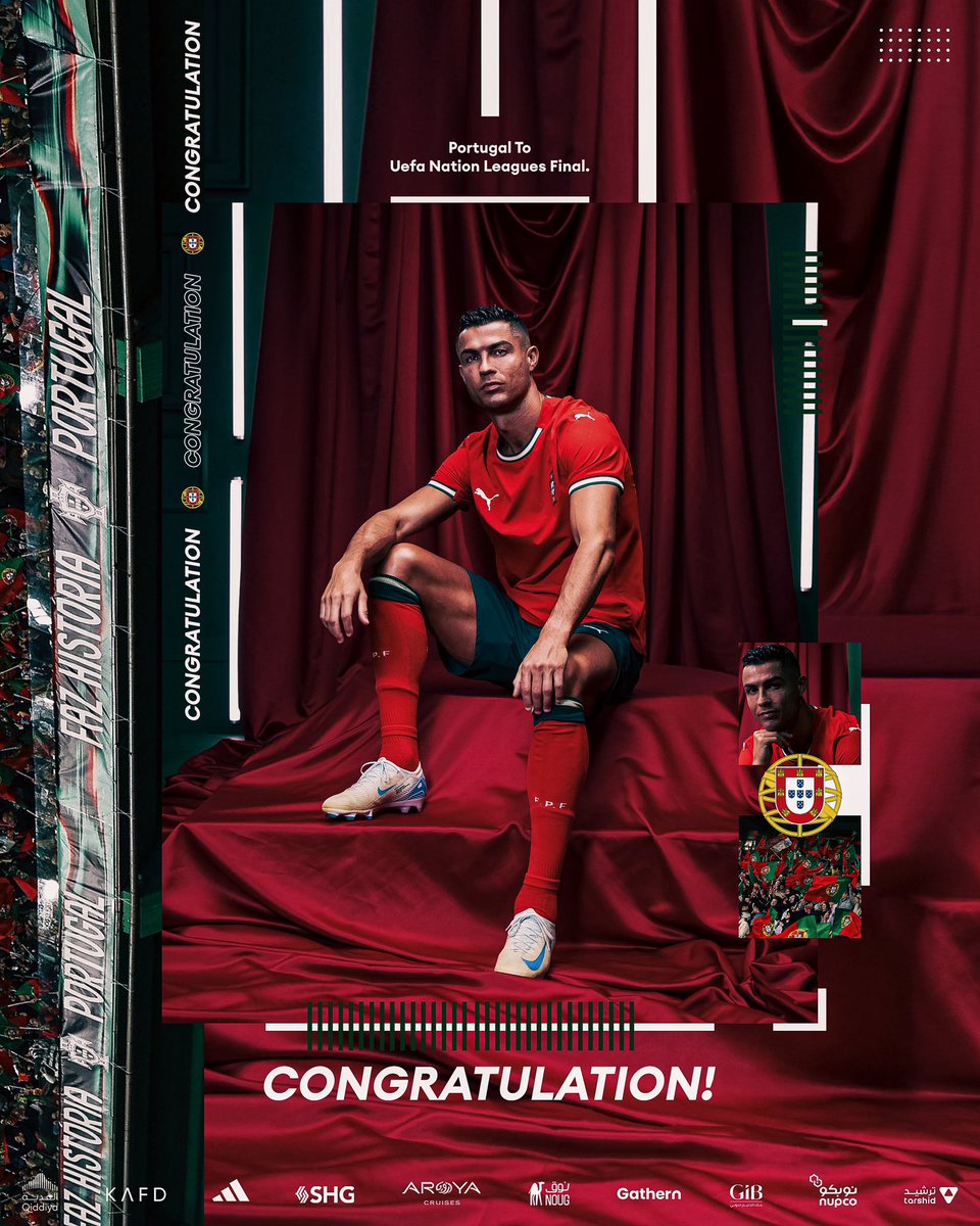 Aalmulhim's tweet image. Yes he did it again 😍 The #Don #GOAT to the Final #EuropaLeagueFinal 🇵🇹 #CR7𓃵