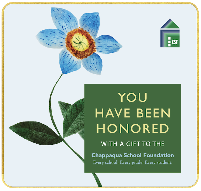 Chappaqua School Foundation (@csf_chappaqua) on Twitter photo As the school year ends, say thanks in a meaningful way. <a href="/CSF_Chappaqua/">Chappaqua School Foundation</a> Appreciation Cards honor the educators who make a difference—while funding innovation in our schools. Every card = a gift that gives back. Support here ➡️ app.etapestry.com/onlineforms/Ch… As the school year ends, say thanks in a meaningful way. <a href="/CSF_Chappaqua/">Chappaqua School Foundation</a> Appreciation Cards honor the educators who make a difference—while funding innovation in our schools. Every card = a gift that gives back. Support here ➡️ app.etapestry.com/onlineforms/Ch…