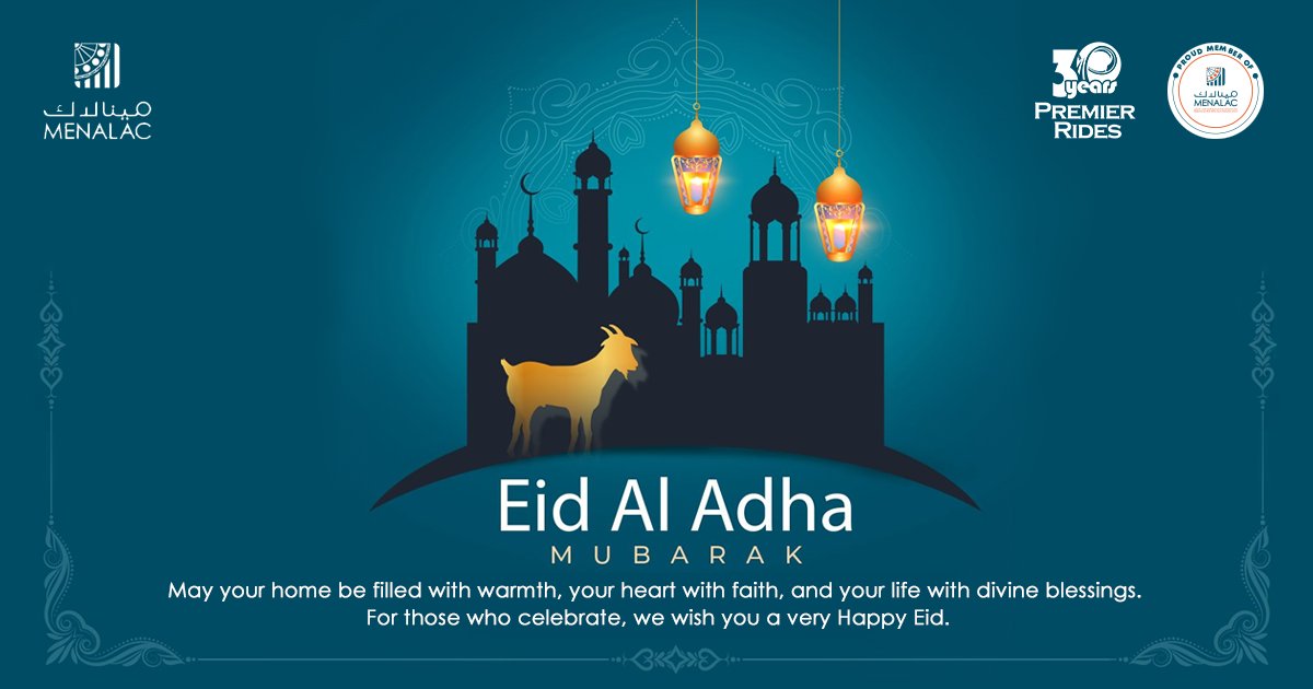 Premier Rides (@premierrides) on Twitter photo Wishing you & your family a joyful & meaningful Eid al-Adha. π
May this occasion bring peace, prosperity, & continued success. #EidMubarak. β¨
#EidalAdha #Blessings #PremierRides #LeadingtheExperience #AttractionsIndustry
<a href="/menalac/">MENALAC</a> <a href="/IAAPAHQ/">IAAPA</a> <a href="/TEA_Connect/">ThemedEntertainment</a>
<a href="/Sela/">sela | Ψ΅ΩΨ©</a> <a href="/IAAPAEMEA/">IAAPA EMEA</a> Wishing you & your family a joyful & meaningful Eid al-Adha. π
May this occasion bring peace, prosperity, & continued success. #EidMubarak. β¨
#EidalAdha #Blessings #PremierRides #LeadingtheExperience #AttractionsIndustry
<a href="/menalac/">MENALAC</a> <a href="/IAAPAHQ/">IAAPA</a> <a href="/TEA_Connect/">ThemedEntertainment</a>
<a href="/Sela/">sela | Ψ΅ΩΨ©</a> <a href="/IAAPAEMEA/">IAAPA EMEA</a>