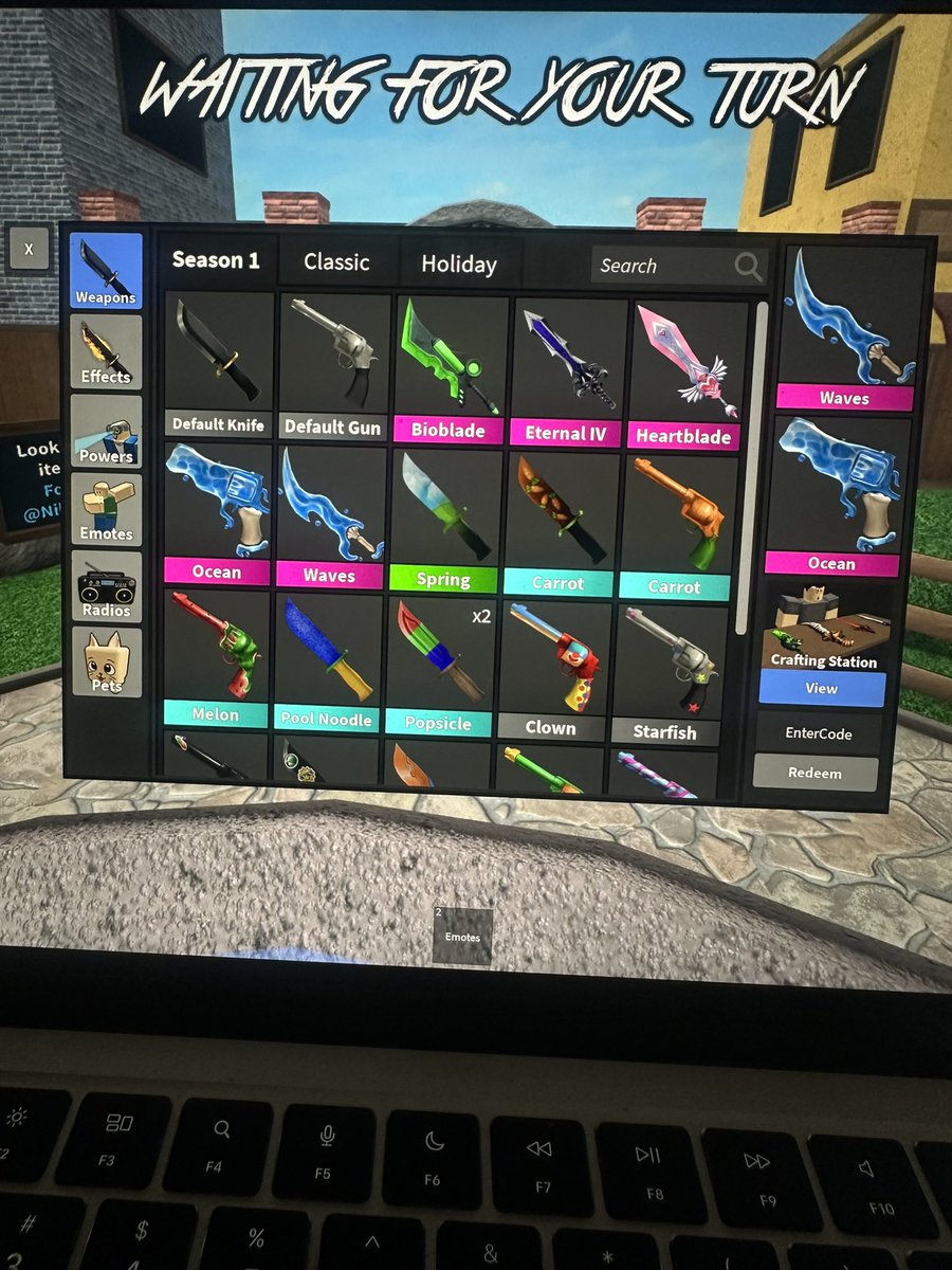 liahqqwms's tweet photo. TRADING MM2 INVENTORY FOR GOOD FTF HAMMERS (NGF we can negotiate/go on call etc, insta needed!!) also looking for robux and i have a few rh items i could give for FTF #mm2 #ftf #fleethefacility #crosstrading #roblox #royalehigh #trading #fypviraltwitter https://t.co/SSvwg0kp5n
