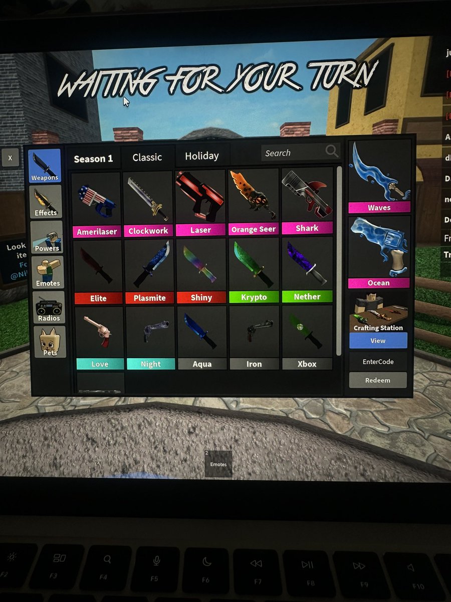liahqqwms's tweet photo. TRADING MM2 INVENTORY FOR GOOD FTF HAMMERS (NGF we can negotiate/go on call etc, insta needed!!) also looking for robux and i have a few rh items i could give for FTF #mm2 #ftf #fleethefacility #crosstrading #roblox #royalehigh #trading #fypviraltwitter https://t.co/SSvwg0kp5n