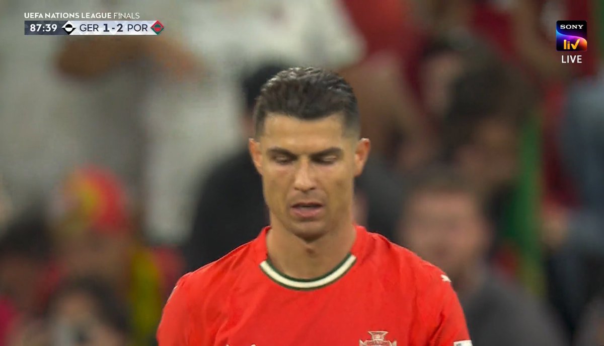 GurramJashuvaa's tweet photo. Watching this Legend in One last prominent tournament @Cristiano ❤️
His 68' goal is what made Portugal win over mighty Germany for the First time in 25 Years ❤️🔥
#UEFANationsLeague #PORvsGER #GERvsPOR #NationsLeague #FazHistória #PORvGER #GERvPOR #GERPOR #PORGER https://t.co/ooURgFcwiW