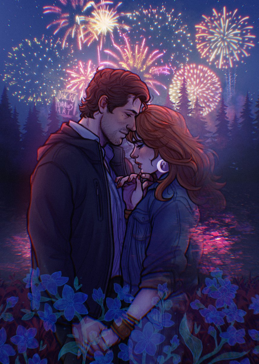 duckydrawsart's tweet photo. Holloweane again 🎆
#starkid #hatchetfield #nightmaretime #missholloway #dukekeane https://t.co/TECNPS5BR7