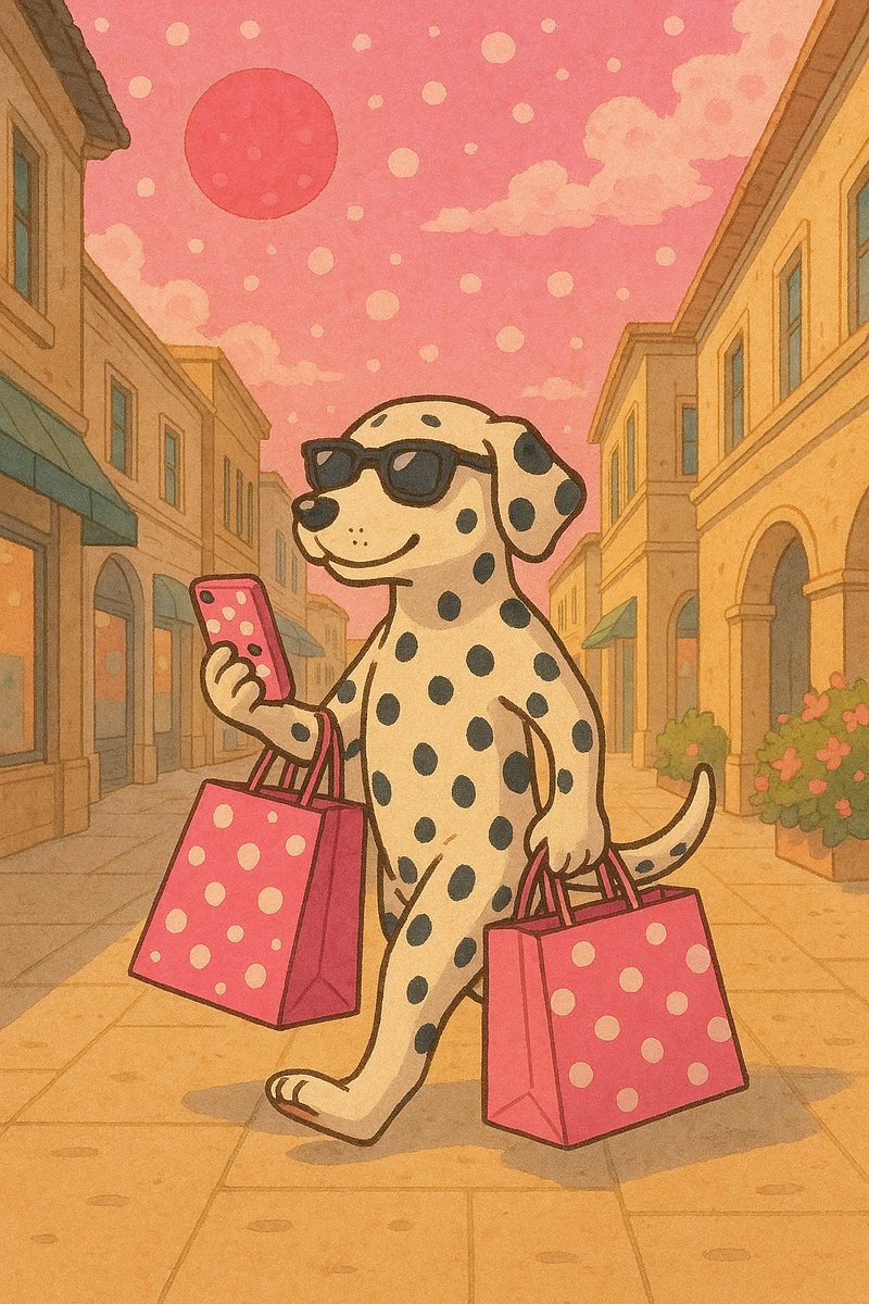 Soon the dogs wif dots will be shopping wif $DOT! 🐶⚫🔥

Not wif dots not wif us!
Be $WIFD be dotted.