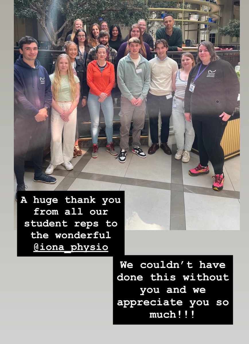 Not me feeling tearful on the train home seeing this ❤️ so lucky to get to work with our fabulous student reps at #CSPARC25  💪