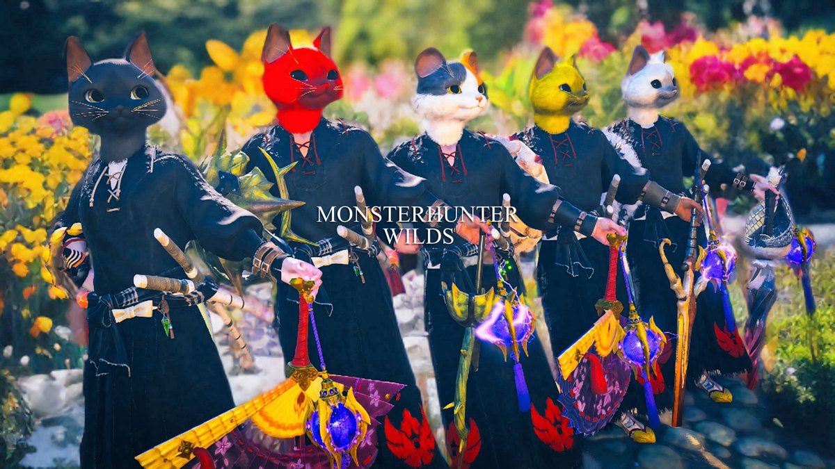 もんすたーにゃんたー🐈🐈‍⬛
#MHWilds #デカトリス