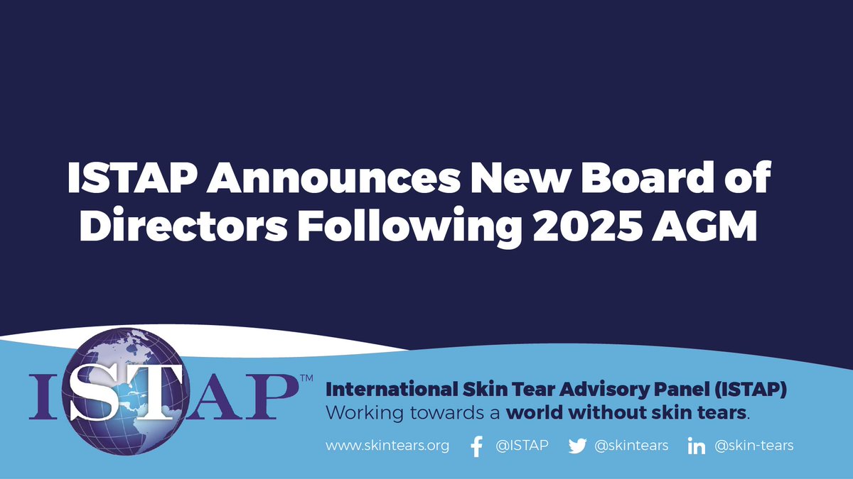 We are proud to announce the new ISTAP Board of Directors for 2025–2027! Congratulations to all acclaimed and elected members, and a heartfelt thank you to our outgoing leaders.

Meet the Board: skintears.org/post/istap-ann…
