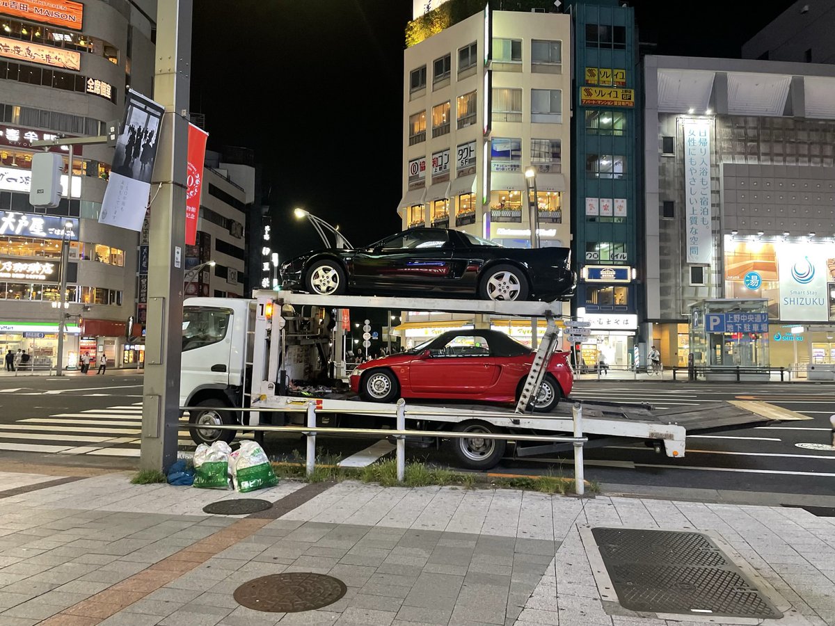 過去車
 #積載車の上はカッコ良くみえる