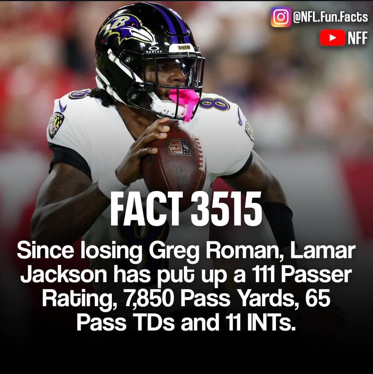Thank FUCK, we got rid of Greg Roman

#RavensFlock
