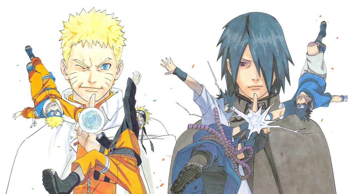 boruttos's tweet photo. Naruto Uzumaki: illustrations
 (third artbook) a thread ✧⁠*๑ https://t.co/XznZqemEn0