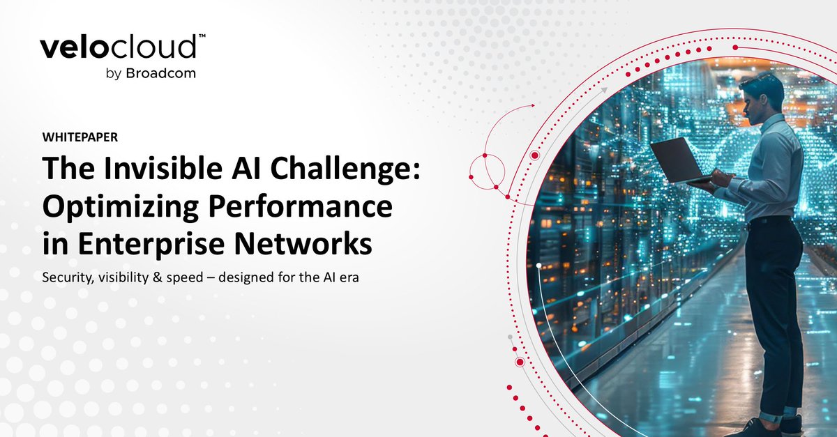 VeloCloud SD-WAN uses AI to detect &amp; prioritize AI traffic. Discover the AI-ready SD-WAN.
Download the full <a href="/FierceNetwork_/">Fierce Network</a> whitepaper: docs.broadcom.com/doc/fiercenetw…