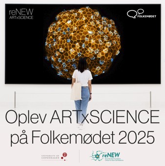 #ARTxSCIENCE – hvor kunst møder forskning
Er stamceller fremtidens medicin?

Kan sygdomme som Parkinsons, Alzheimers og hjertesvigt snart helbredes med stamcelle behandling?

Kom forbi og oplev, hvad forskerne fra reNEW arbejder med og hvor langt de er nået - i vores udendørs