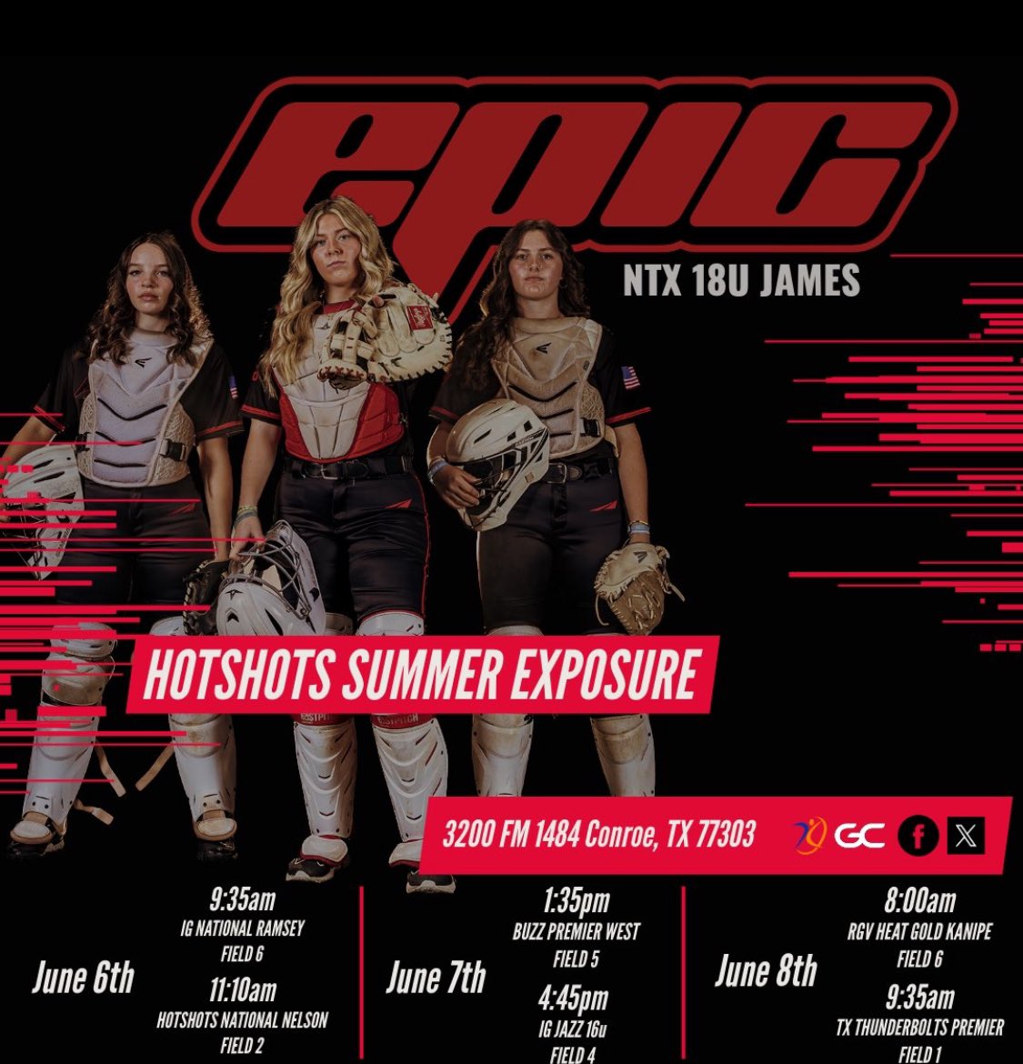 Next stop, Conroe! Hotshots Summer Exposure here we come!