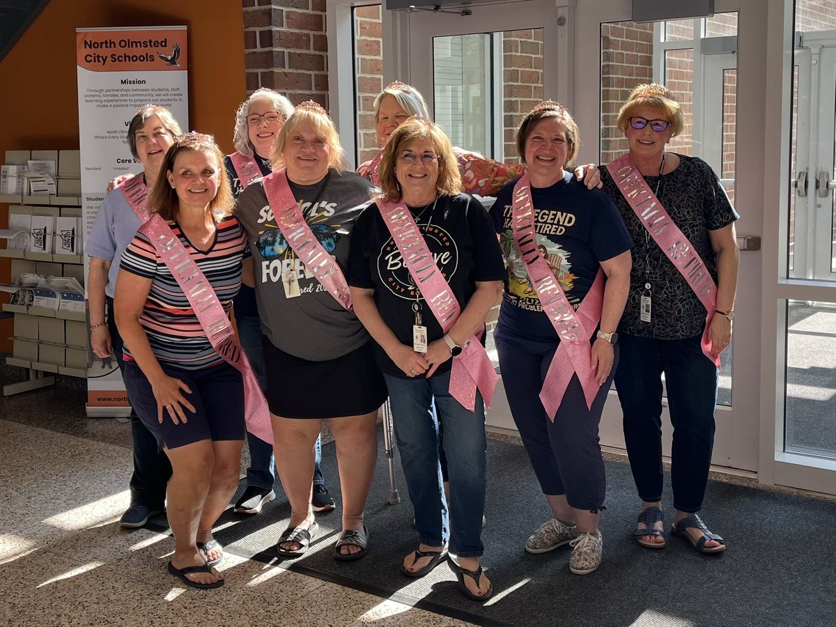 Congratulations to our 8 outstanding teachers who are retiring. 
You will be missed ❤️