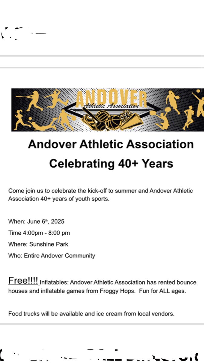 AndHS Fastpitch SB tweet media