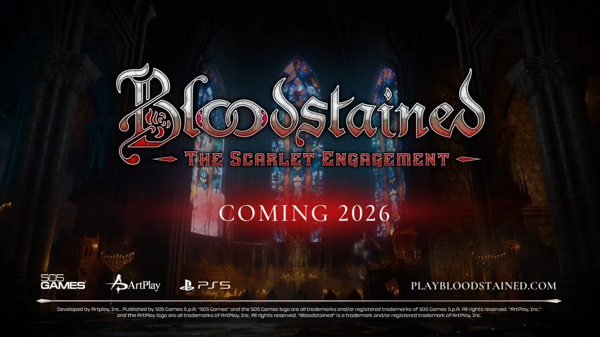Bloodstained sequel out 2026