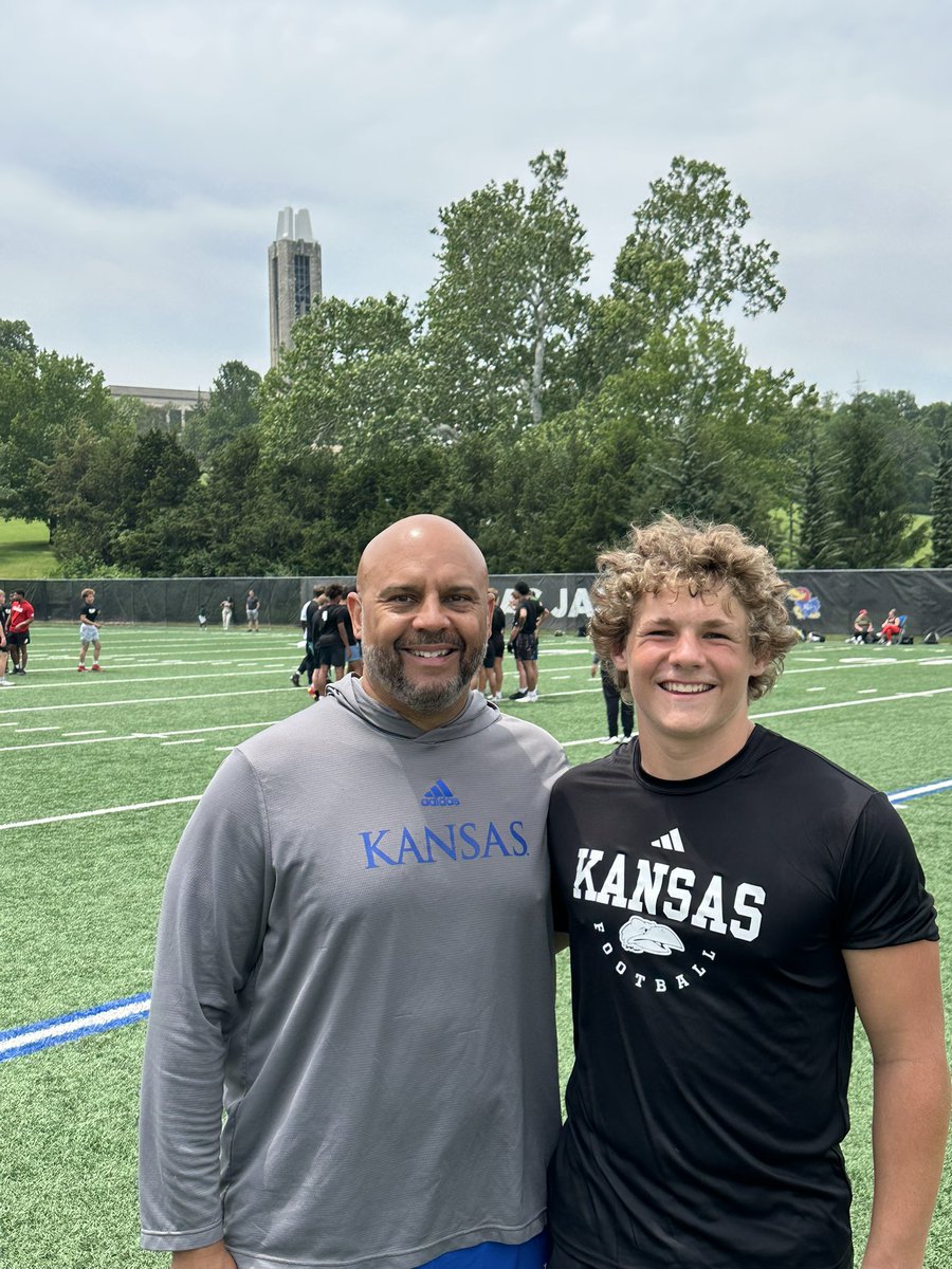 Thanks <a href="/CoachSimps/">Chris Simpson</a> for a great camp enjoyed learning and working today.
<a href="/CoachAdamGaylor/">Adam Gaylor</a> 
<a href="/_CoachGreenwood/">Doug Greenwood</a> 
<a href="/JenksFootball/">JenksTrojanFootball</a>