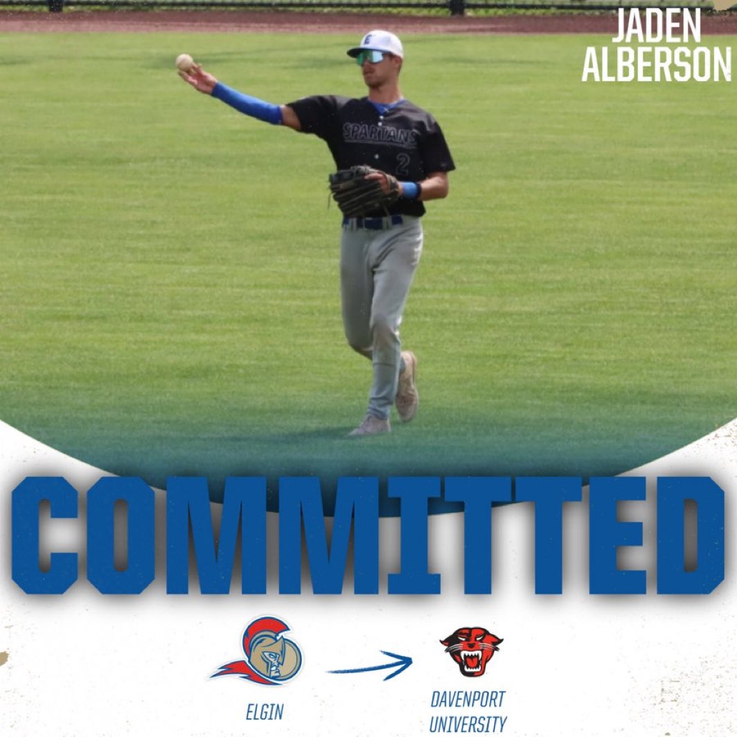 Next two!! <a href="/DU_BSBALL/">Davenport Baseball</a> , Let’s work😤 Thank you Coaches, family, and teammates for your support along my academic and athletic journey!