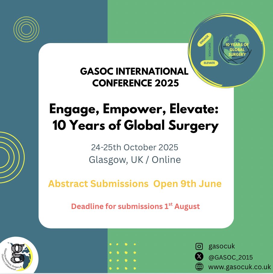 Are you  working on a project that tackles global health challenges?Whether it’s  research, innovation, policy, or a personal project—if it impacts global  health, we want to hear about it! Abstract submissions opening soon-  keep an eye out for details!