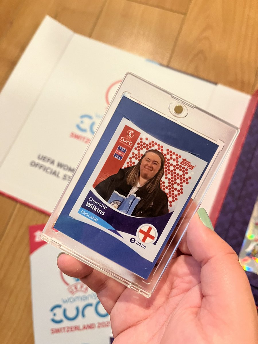 Thank you so so much <a href="/Topps_UK/">Topps UK</a> 
Absolutely love this, feeling so lucky 😍