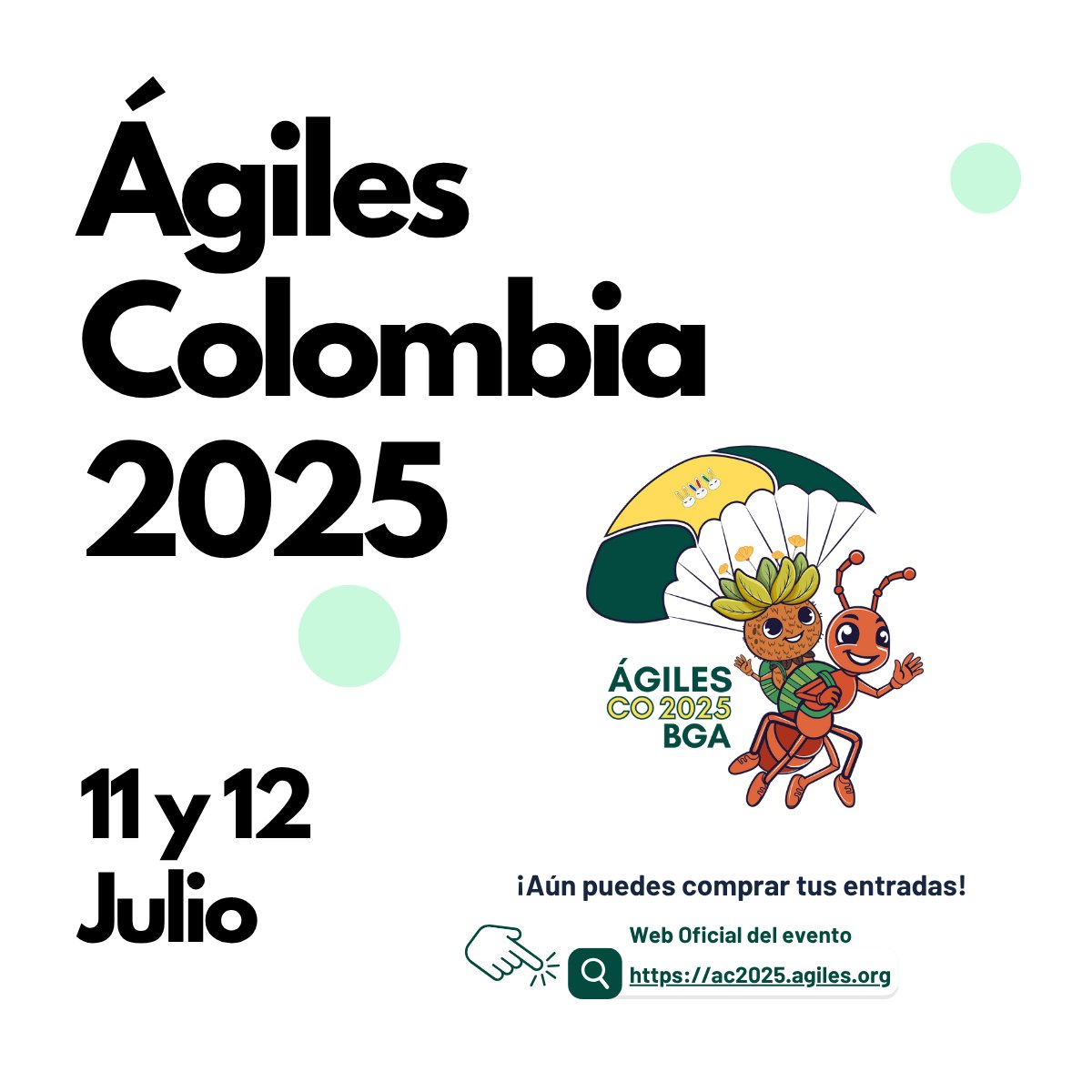 AgilesColombia's tweet photo. 💥 Ya puedes conocer la agenda oficial de Ágiles Colombia 2025 🎉

Dos días cargados de inspiración, aprendizaje y conexiones reale.

🔗 Revisa la agenda completa en: https://t.co/WMz3xKdGn5

📅 ¡Nos vemos el 11 y 12 de julio en Bucaramanga!

#AgilesColombia2025 #ACO25 https://t.co/1alvHgvU5L
