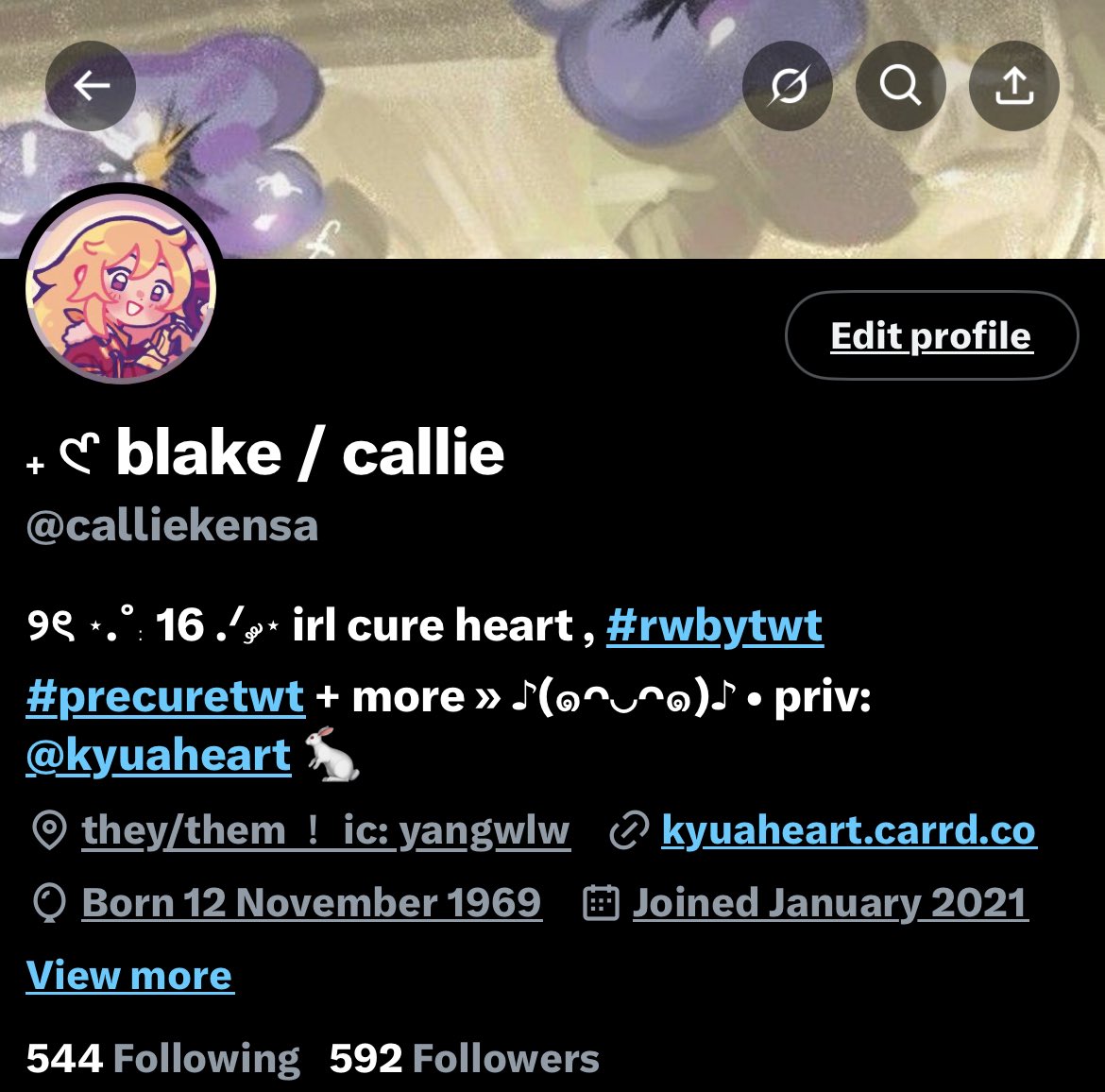 niceprecureconf's tweet photo. anyways since this account is dead and it’s been a year since i started it, mod 🎀 reveal hii @calliekensa https://t.co/Xjq57VlAm3