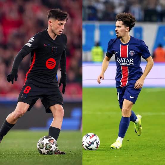 Le débat est terminé :

Vitinha massacre Pedri tous les jours, matin, midi et soir.