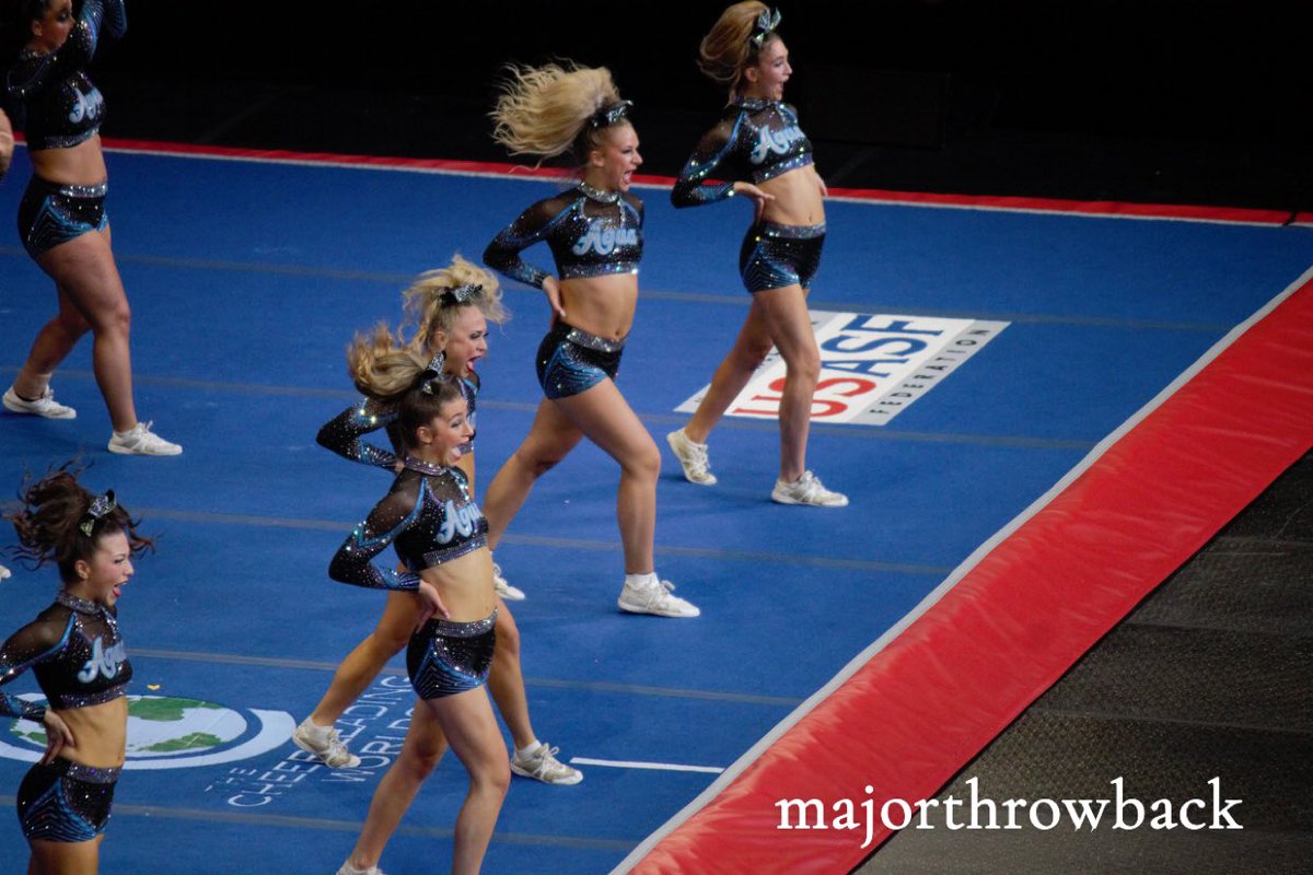 majorthrowback's tweet photo. Happy world champ Wednesday to the ladies of aqua 😘 (ft. pics I took at worlds) https://t.co/Kbcx62PUP5