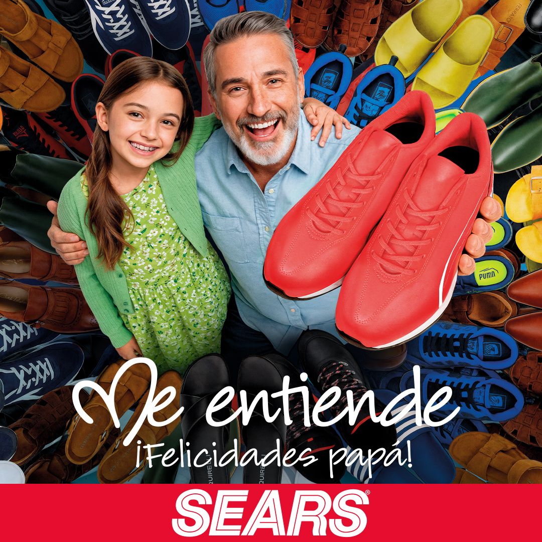 ¡El mejor regalo para el mejor papá esta en Sears! 🎁👞✨ #SearsMeEntiende 

✨👉sears.com.mx