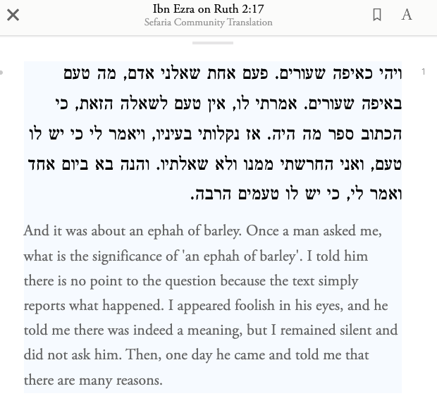 carpool_leiner's tweet photo. just a fantastic ibn ezra I came across yesterday https://t.co/o0ehPQACxK