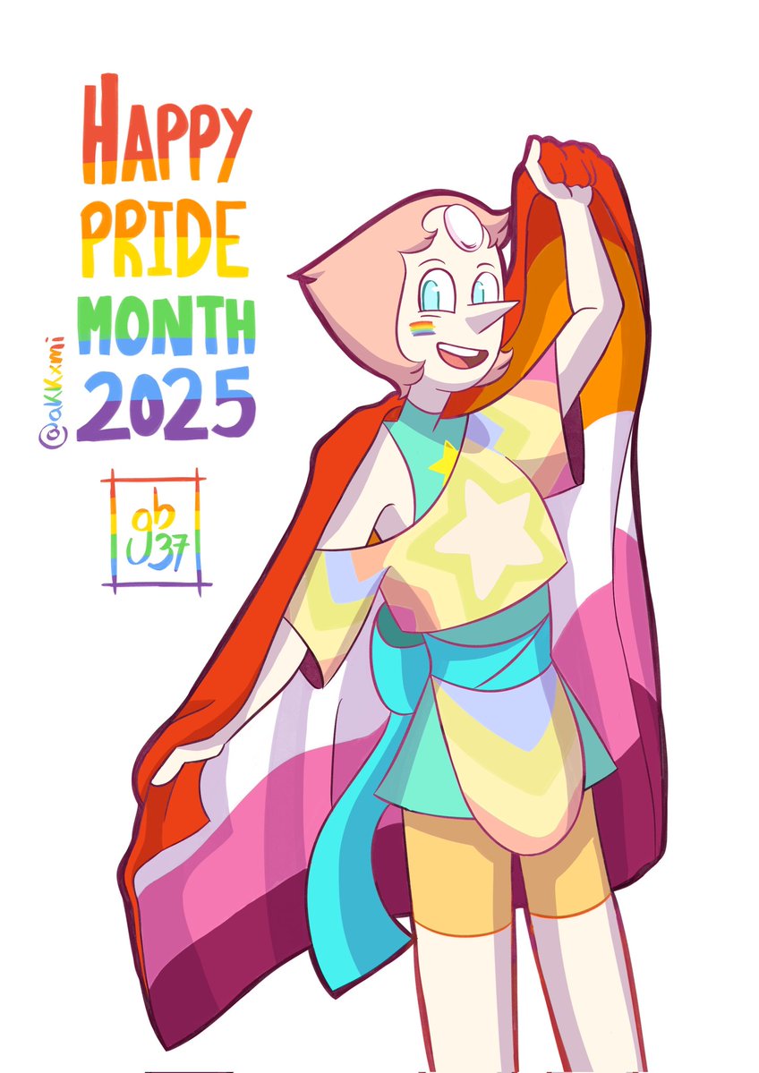 LET'S GO LESBIANS !!!!! 🏳️‍🌈🏳️‍🌈🗣️🔥

#PrideMonth #StevenUniverse #RenewStevenUniverse #PearlSU #stevenuniversefanart #wlw