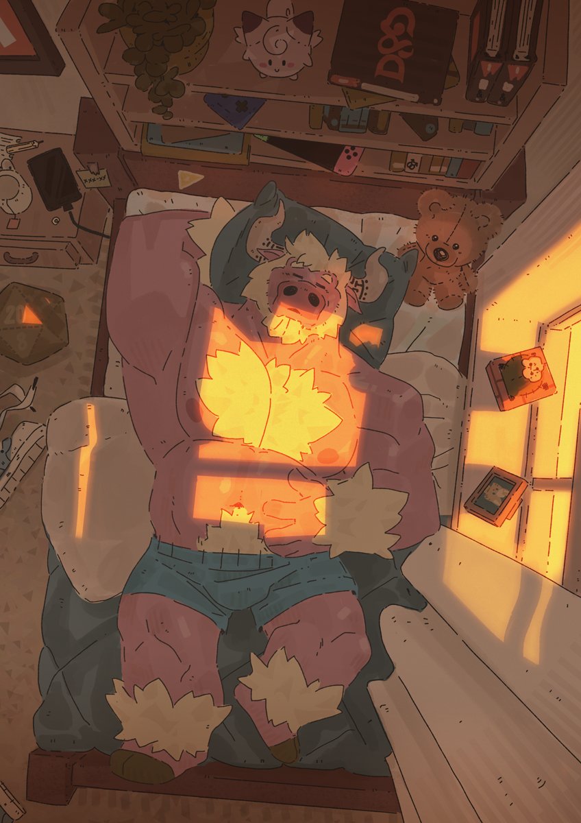 Afternoon Nap 🐂🧸 
for /bubblegumshane