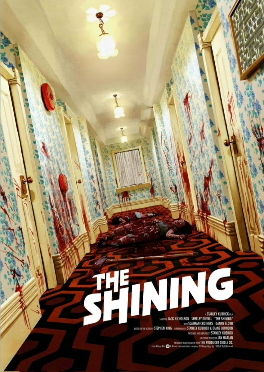 drek2474's tweet photo. The Shining 1980
#AltPoster #Horror365 https://t.co/gaRrXBhzcO