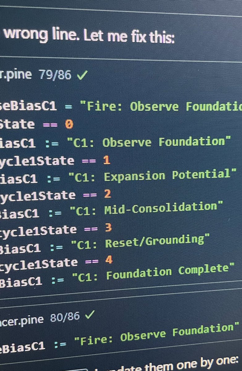 Keep staying busy on that code.
