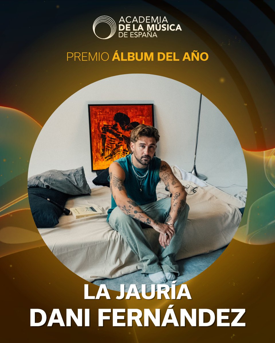🏆El Premio 2025 Álbum del Año es para <a href="/DaniFdez/">Dani Fernández D.</a> 

¡Enhorabuena!

#premiosacamus