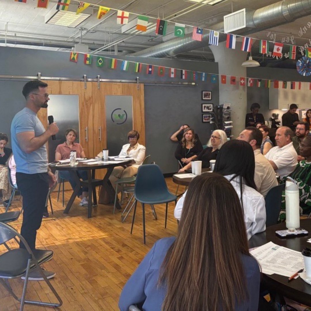 Yesterday, Rodriguez joined business leaders at the Welcoming Center for the Philly Immigrant Employment Collaborative. Alban Hasa shared how immigrant talent shapes our team—from fieldwork to leadership. Thanks to <a href="/PHLCommerce/">PHL Department of Commerce</a>. #Philadelphia #WorkforceDevelopment