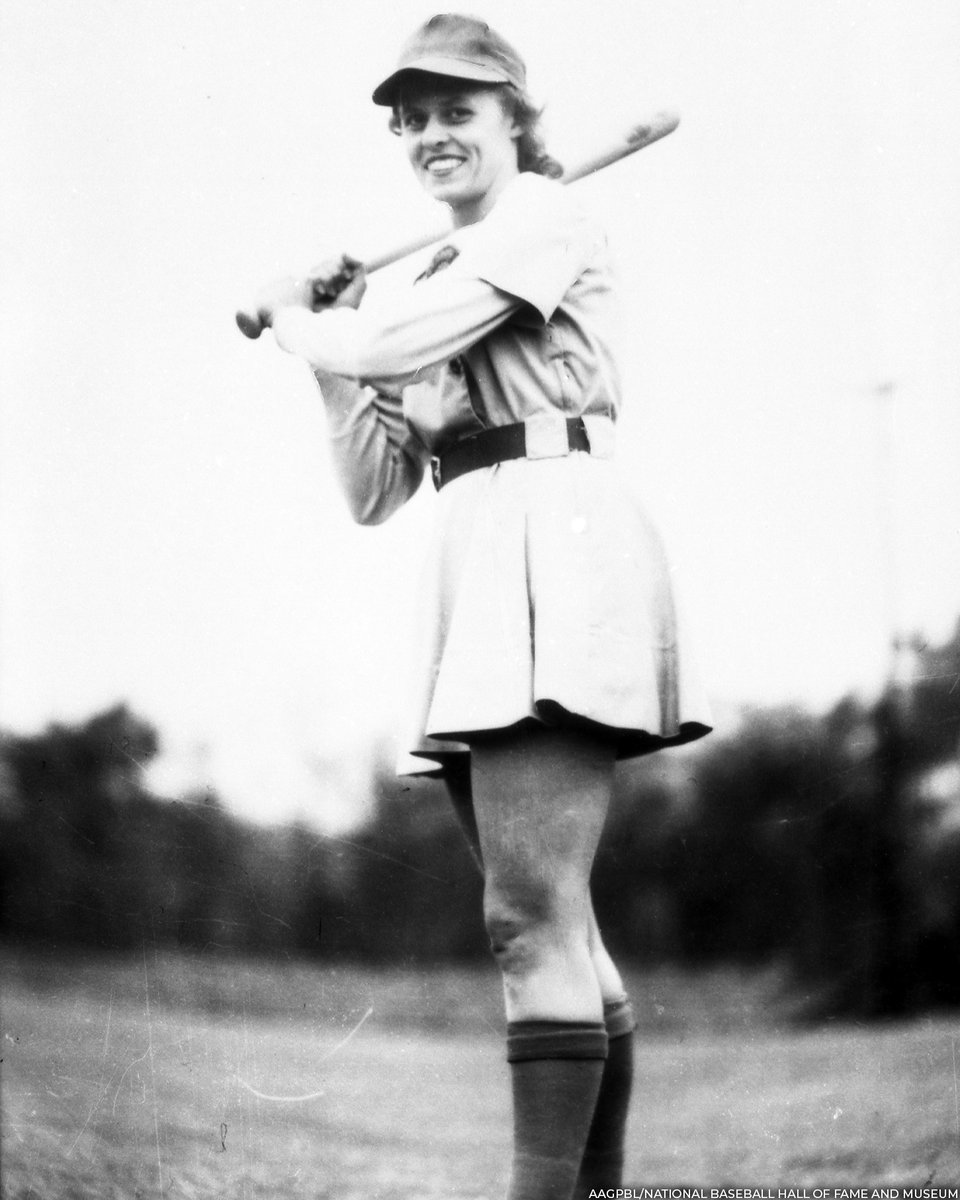 baseballhall's tweet photo. The Hall of Fame remembers former All-American Girls Professional Baseball League star Betsy "Sockum" Jochum, who passed away on May 31 at the age of 104.

Jochum, an original member of the South Bend Blue Sox, played six seasons and won the league's batting crown in 1944. https://t.co/V4N9HBJuBk